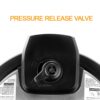 Megachef 6 Quart Stainless Steel Electric Digital Pressure Cooker with Lid - Image 2