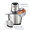 LINKChef Electric Food Chopper, 1.2L Meat Grinder Food Processor Stainless Steel Meat for Vegetable Meat Fruit - Image 8