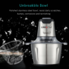 LINKChef Electric Food Chopper, 1.2L Meat Grinder Food Processor Stainless Steel Meat for Vegetable Meat Fruit - Image 5