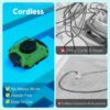 Pool cleaning robot,Pool Cleaner Pool Ipx8 Waterproof Cleaner With Led 200um Fine Filter To 914 Dual-drive Battery 200um Pool To Cleaner 35w Pool Motors Pool Above Pool 30w Ipx8 Pool To - Image 5