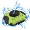 Pool cleaning robot,Pool Cleaner Pool Ipx8 Waterproof Cleaner With Led 200um Fine Filter To 914 Dual-drive Battery 200um Pool To Cleaner 35w Pool Motors Pool Above Pool 30w Ipx8 Pool To - Image 8