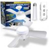 Socket Fan Light Original – Cool Light Ceiling Fan with Remote, 1000 Lumens, Light Replacement for Bulb/Ceiling Fan, Ideal for Bedroom, Kitchen & Living Room – As Seen on TV (1 Pack) - Image 6