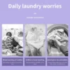 Xeyise 6.5L Portable Washing Machine Foldable Detachable Drain Basket Low Noise Underwear Baby Clothes Socks Briefs Washing Mini Washer Home Travel Supplies - Image 7