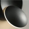 LED 360° Rotation Adjustable Black Wall Light – Round Wall Sconce with Warm White Light
