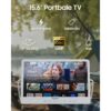 Portable TV, IP66 Waterproof, 1080P Small Smart Television with Premium Sound and Google Assistant Remote | 4.5-6H Battery, 10000mAh Battery-Powered TV for Kitchen, Camper - Image 6
