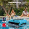 Robotic Pool Cleaner Skimmer Solar Cordless Automatic Vacuum Pool Cleaner Robot - Image 4