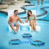 Robotic Pool Cleaner Skimmer Solar Cordless Automatic Vacuum Pool Cleaner Robot - Image 6