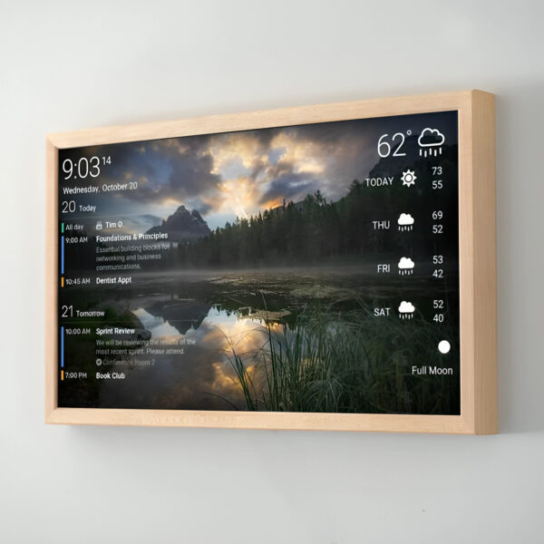 27in Touchscreen Smart Calendar / Dakboard/ Smart Wall Display / Photo Viewer - Image 2