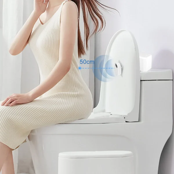 Automatic Toilet Flusher,Infrared Sensor Touchless Toilet Flusher Kit,Hands Free External Infrared Sensor Toilet Flusher,Waterproof and Easy Installation - Image 7