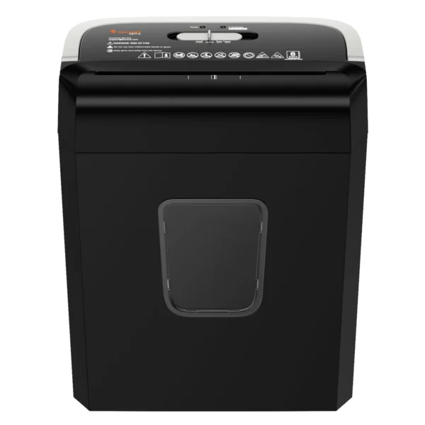 Bonsaii 8-Sheet Cross Cut Paper Shredder for Home Office Use - Image 3