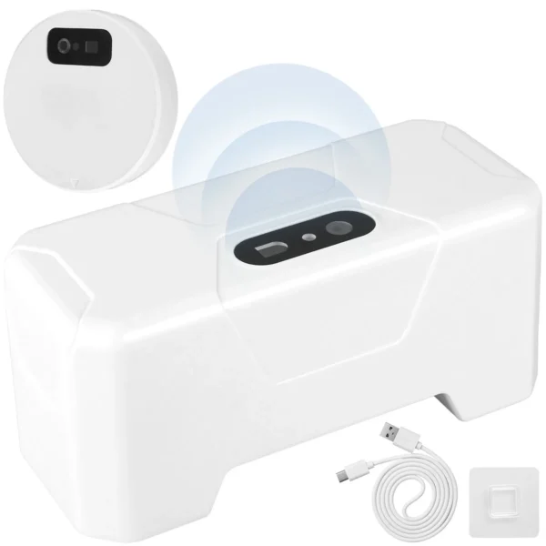 Automatic Toilet Flusher,Infrared Sensor Touchless Toilet Flusher Kit,Hands Free External Infrared Sensor Toilet Flusher,Waterproof and Easy Installation - Image 10